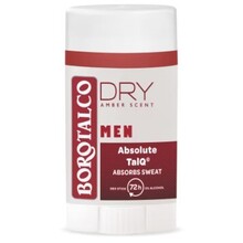 Borotalco Αποσμητικό στικ Dry Amber Scent Men - 40ml