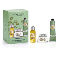 L´occitane סט מתנה לשגרת טיפוח גוף שקדים