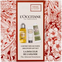 L´occitane סט מתנה של Almond Discovery 75 מ"ל