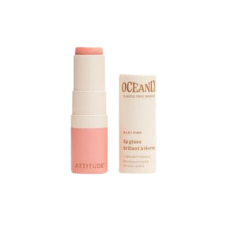 Attitude Oceanly Lip Gloss 3.4 גרם - גוון: ורוד משי
