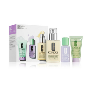 トリオセット Clinique ドラマティカリー ディファレント デイ&ナイト モイスチャライジング ジェル フェイスケア パラベンフリー 3個入り 125ml