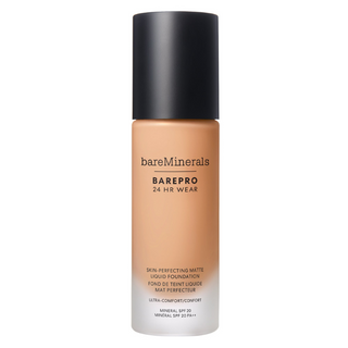 マットリキッドファンデーション Bareminerals ベアプロ 24時間ホールド SPF20 ミディアム35 ニュートラル 30ml