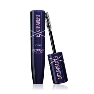 Avon Exxtravert Extra Volume Mascara 9,5 ml - Nyanse: Brun Svart