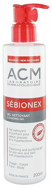 Acm Sébionex Gel καθαρισμού για προβληματικό δέρμα 200 ml
