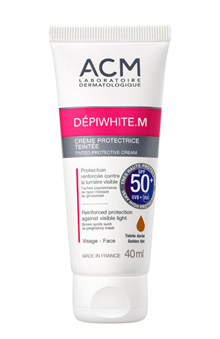 Acm Βαμμένη Προστατευτική Κρέμα SPF 50+ Dépiwhite M 40 ml