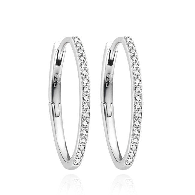 Orecchini Brosway Fancy in argento ovali con zirconi celesti e bianchi | Franco Cuomo Gioielli Orecchini Brosway Fancy in argento ovali con zirconi celesti e bianchi | Franco Cuomo Gioielli