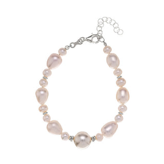Alisia Βραχιόλι River Pearl Bead AL4543-Ασημί