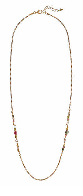 Alisia AL3482-Χρυσό κολιέ τουρμαλίνη για γυναίκες