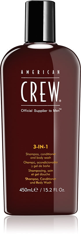 American Crew Κλασικό Σαμπουάν 3 σε 1 450ml