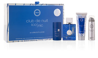 Armaf Club De Nuit Blue Iconic - EDP 105 ml + deodorante solido 75 g + deodorante spray 50 ml + gel doccia 100 ml
