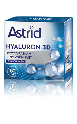 Astrid ヒアルロン 3D アンチリンクル ストレングスニング ナイトクリーム 50ml