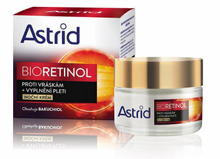 Astrid 肌を満たすしわ防止ナイトクリーム バイオレチノール 50ml