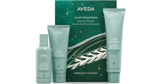 Aveda Подарочный набор отшелушивающих средств Holiday Scalp Solutions для волос без густоты 3 шт.