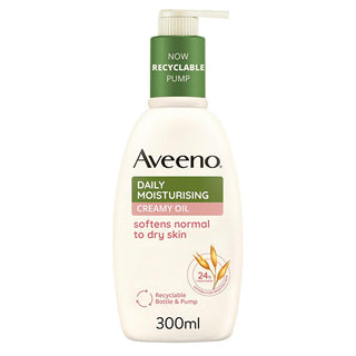 Aveeno كريم مرطب يومي للجسم (زيت كريمي) 300 مل