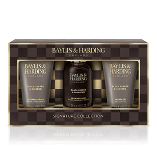 Baylis & harding Σετ Δώρου Περιποίησης Σώματος Black Pepper & Ginseng 3 Τεμάχια