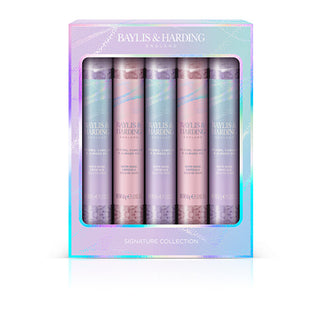 Baylis & harding Σετ δώρου Jojoba, Vanilla & Almond Oil Salt Bath 5 x 65g