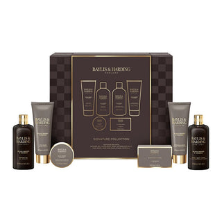 Baylis & harding Μαύρο Πιπέρι & Ginseng Σετ δώρου περιποίησης σώματος 6 τεμαχίων