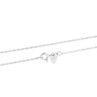 Beneto exclusive 优雅的 Anker AGS1435 CH 银链 - 长度:55 厘米