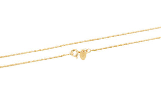 Beneto exclusive Anker AGS1286-GOLD 镀金银链 - 长度:55厘米