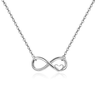 Beneto Очаровательное серебряное ожерелье «Бесконечность» AGS1536/47