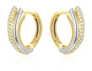 Beneto Подходящие серебряные кольца с цирконием AGUC3344