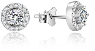 Beneto Ασημένια καρφωτά σκουλαρίκια AGUP1191 / 7