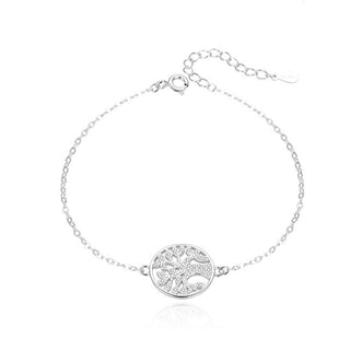Beneto 生命の樹をあしらったシルバーブレスレット AGB593/21