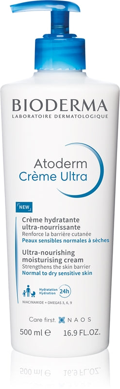 Bioderma Atoderm Creme Υπερθρεπτική Κρέμα - 500ml