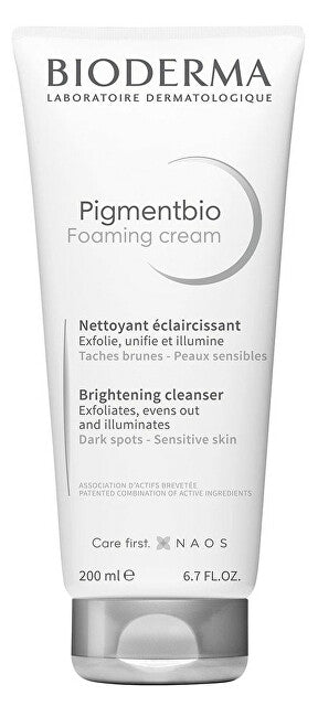 Bioderma Pigmentbio Κρέμα Καθαρισμού κατά των Μαύρων Κηλίδων Αφρός Λάμψης 200 ml