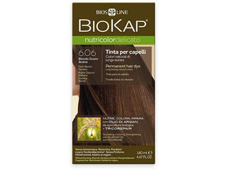 Biokap NUTRICOLOR DELICATO - Χρώμα μαλλιών - 6.06 Dark Blonde Havana 140 ml