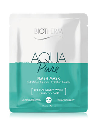 Biotherm Aqua Pure (Super) Salicylic Acid Ενυδατική Μάσκα Προσώπου 35ml