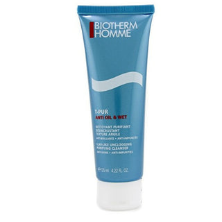 Biotherm T-Pur Purifying Light Foaming Gel για άνδρες που ελαχιστοποιεί το μέγεθος των πόρων 125ml