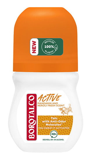 Borotalco Αποσμητικό Roll-On Mandarin and Neroli Active (Deo Roll-On) 50 ml