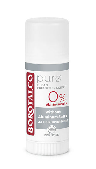 Borotalco Pure Solid Deodorant (Deo Stick) 40 ml