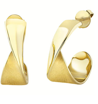 Breil Retwist Μοντέρνα γυναικεία σκουλαρίκια TJ3466