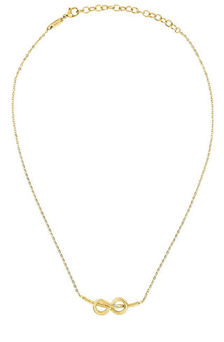 Breil B&ME Timeless Infinity Επιχρυσωμένο Γυναικείο Κολιέ TJ3501