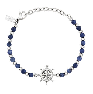 Breil Αξιοπρεπές βραχιόλι κράνους με χάντρες Soundwave TJ3587