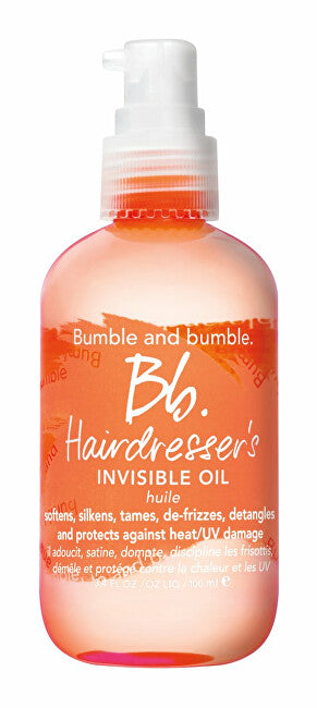 Bumble and bumble インビジブルドライヘアオイル - 容量: 100 ml