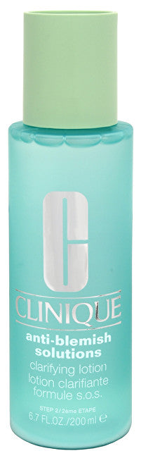 Clinique Reinigingswater om vergrote poriën te verkleinen Anti-puistjes oplossingen (verhelderende lotion) 200 ml