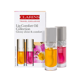 Clarins コンフォートコレクション ギフトセット リップオイル 2 x 7 ml