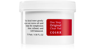 Cosrx Discuri de curățare originale One Step pentru a reduce aspectul gras al pielii, 70 buc.
