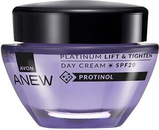 Avon Ny Platinum Lifting Day Cream SPF 20 med Protinol™ 50 ml