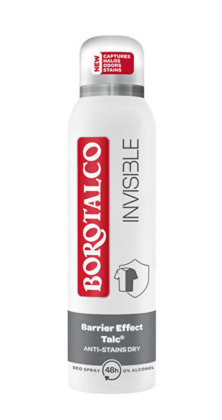 Borotalco Invisible Deodorant Spray (Spray Deo) 150 ml