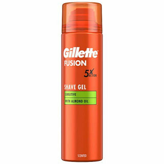 Fusion Sensitiv Shaving Gel and Almond Oil (Shave Gel) 200 ml