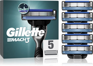 Replacement heads Gillette Mach3 - Volume: 5 ks
