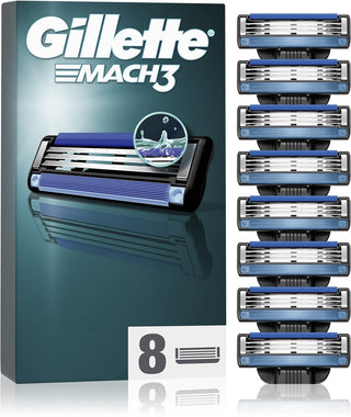 Gillette Mach3 Replacement Blades 8pcs
