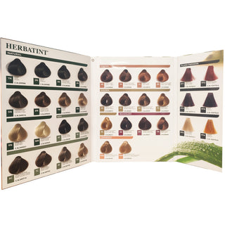 Πρότυπο κομμωτηρίου Herbatint Παλέτα Χρωμάτων