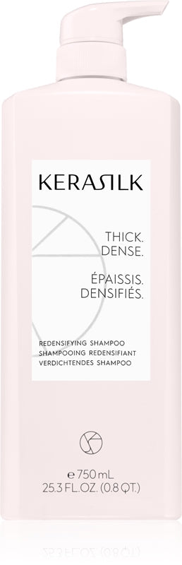 KERASILK Essentials Shampoo Ridensificante per capelli fini e che si diradano 750 ml