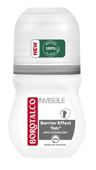 Borotalco Invisible Roll-On Deodorant (Deo Roll-On) 50 ml