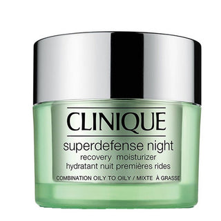 Clinique Crème hydratante de nuit Superdefense pour peaux grasses (crème hydratante de nuit pour peaux grasses) 50 ml